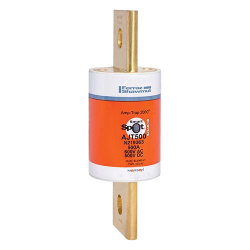 AJT500 - Fuse Amp-Trap 2000® 600V 500A Time-Delay Class J AJT Series Smart-Spot